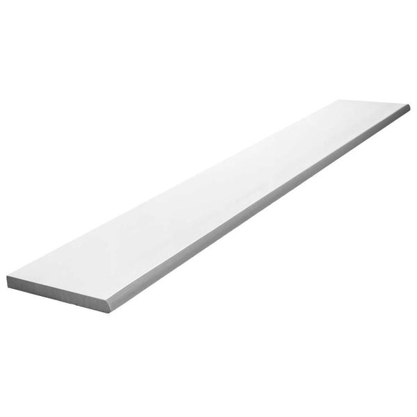 Evoque 3"x24" Bianco Porcelain Matte Bullnose
