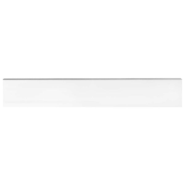 Evoque 3" x 24" Bianco Porcelain Matte Bullnose