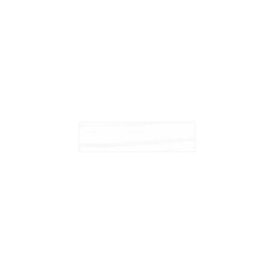 Evoque 4"x12" Bianco Porcelain Polished Tile