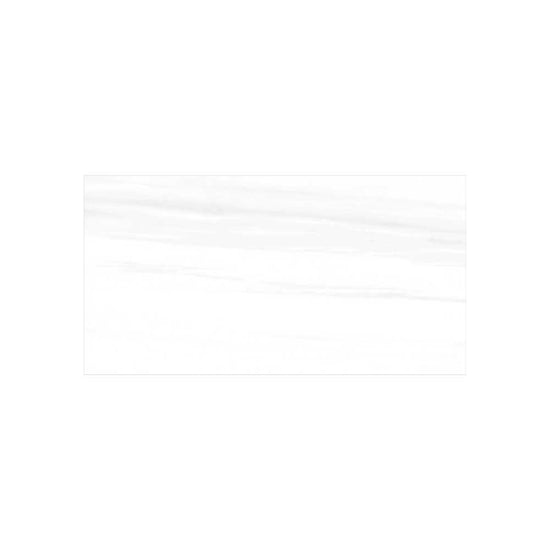Evoque 12"x24" Bianco Porcelain Polished Tile