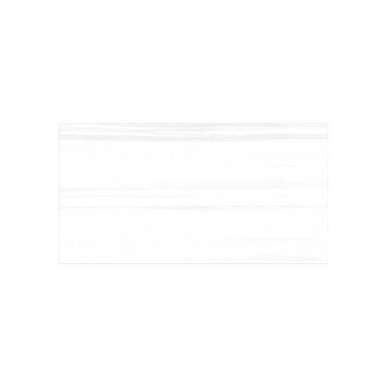 Evoque 12"x24" Bianco Porcelain Polished Tile