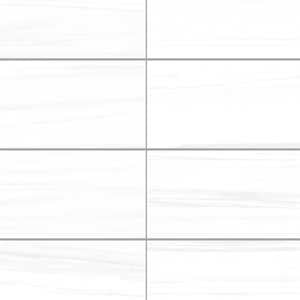 Evoque 12"x24" Bianco Porcelain Polished Tile