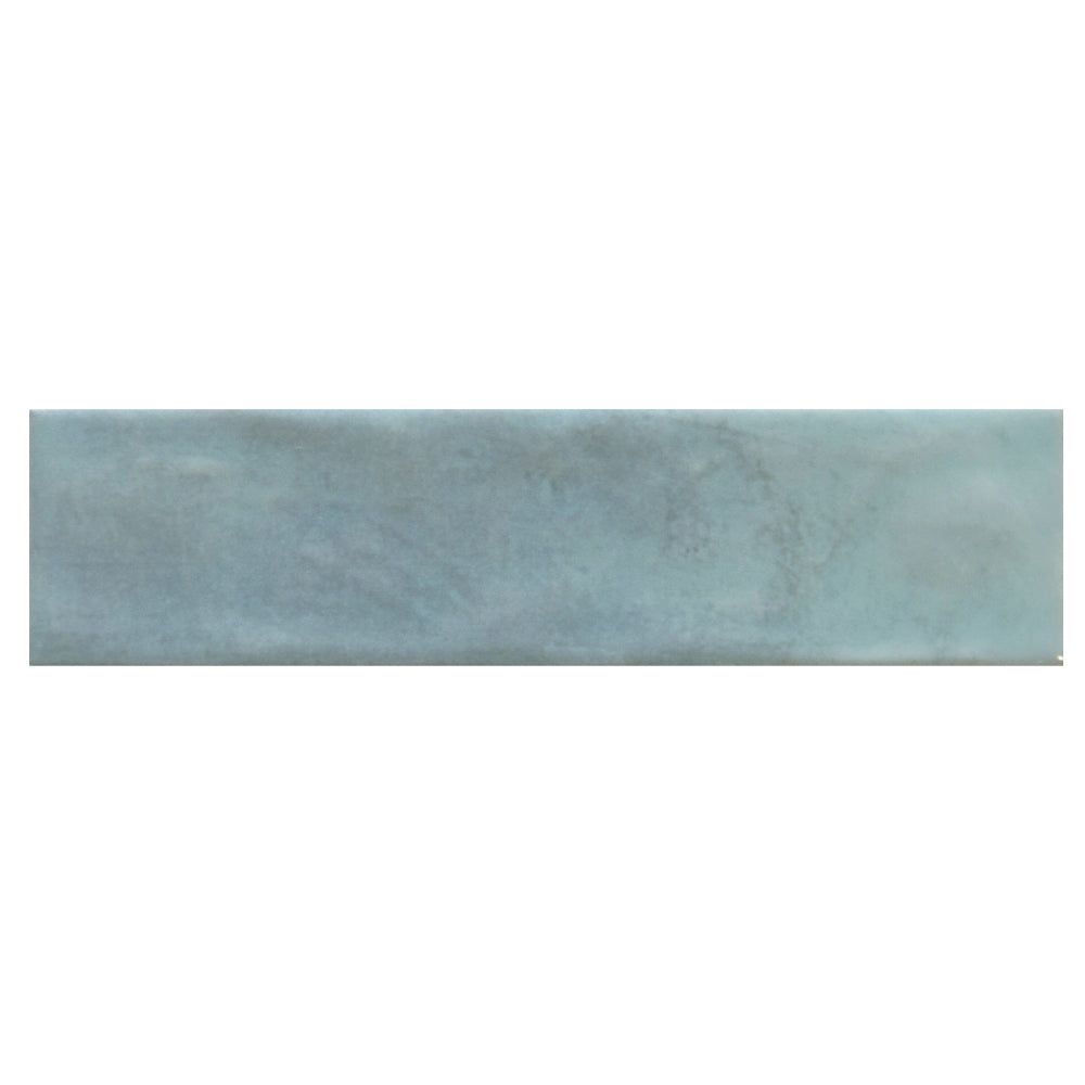 Havasupai Falls 3"x10" Aqua Ceramic Glossy Tile