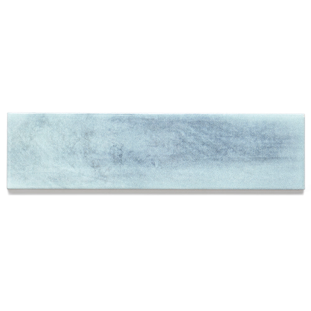 Havasupai Falls 3"x10" Aqua Ceramic Glossy Tile