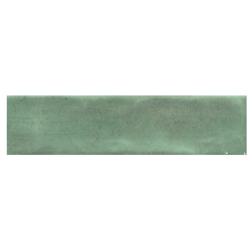 Havasupai Falls 3"x10" Jade Ceramic Glossy Tile
