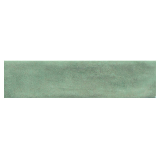 Havasupai Falls 3"x10" Jade Ceramic Glossy Tile