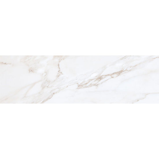 Huntington 3" x 10" Matte Ceramic Bullnose Tile Trim in White