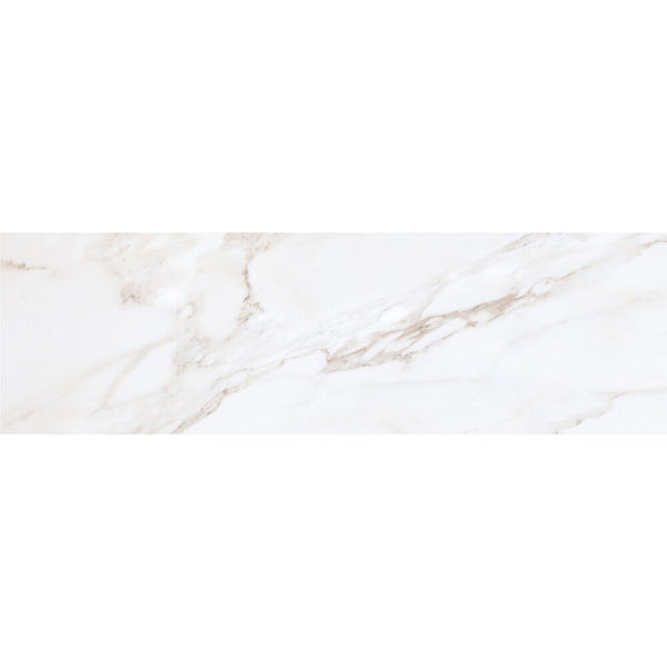 Huntington 3" x 10" White Ceramic Glossy Bullnose