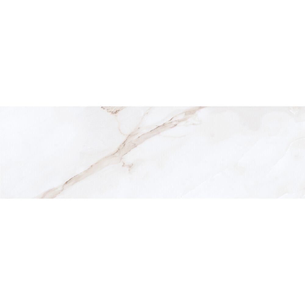 Huntington 3"x10" White Ceramic Glossy Bullnose