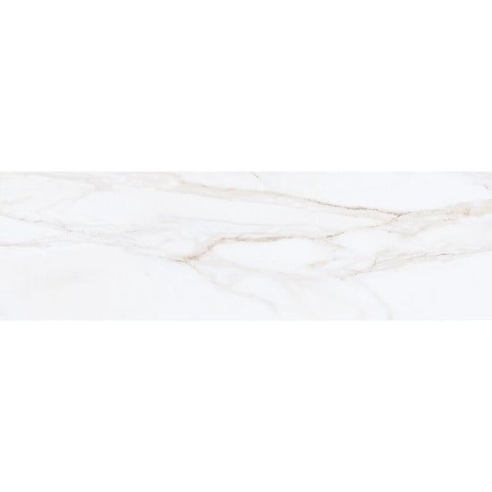 Huntington 3" x 10" Matte Ceramic Bullnose Tile Trim in White