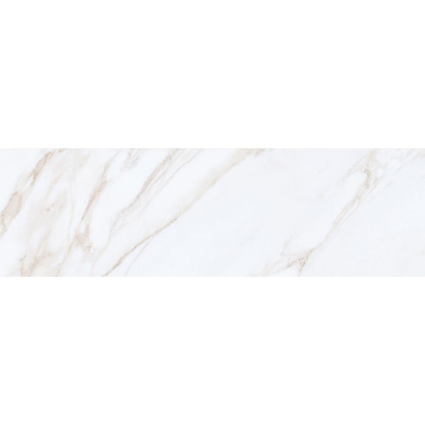 Huntington 3" x 10" White Ceramic Glossy Bullnose