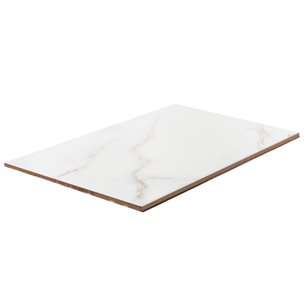 Huntington 12" x 24" White Porcelain Matte Tile