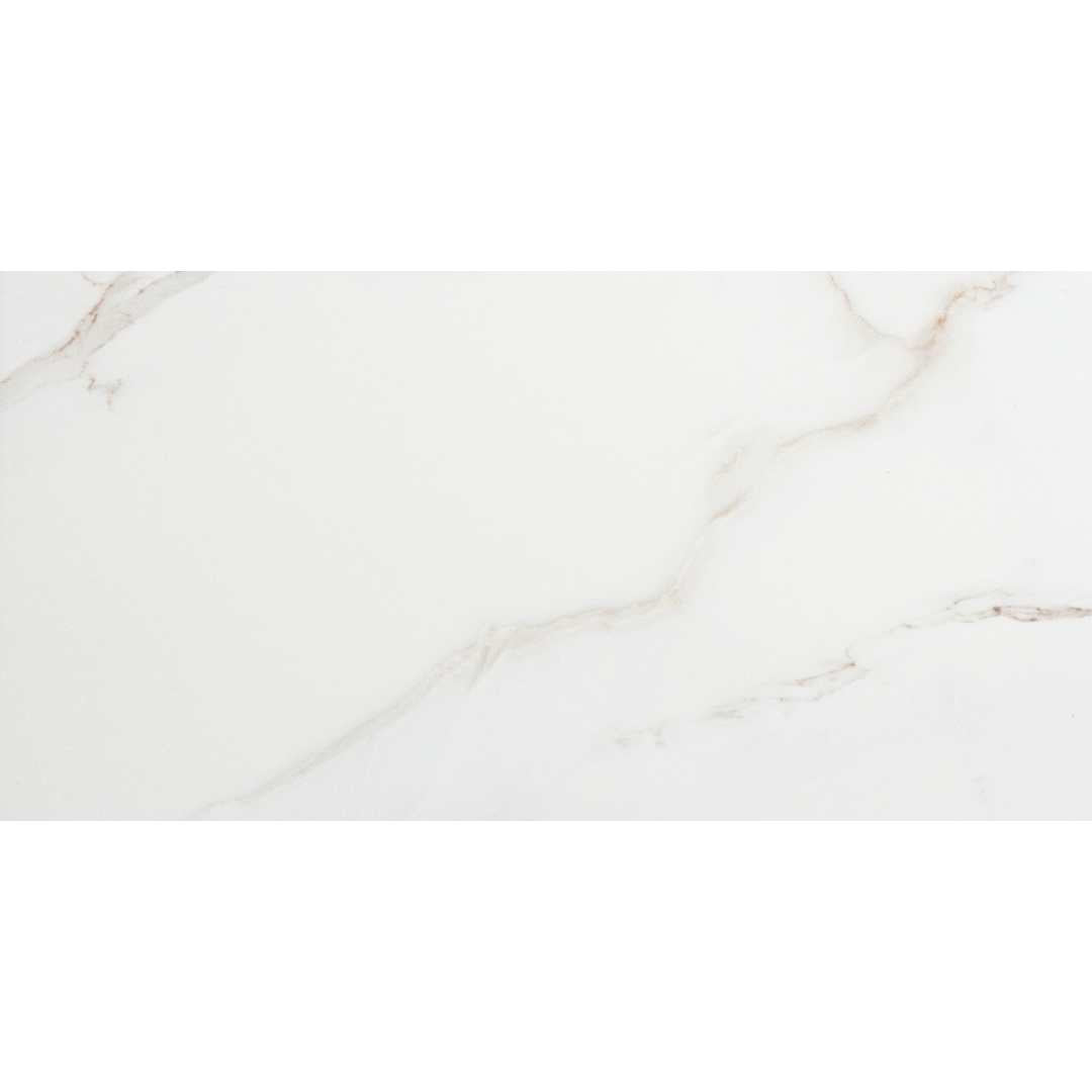 Huntington 24"x48" White Porcelain Polished Tile