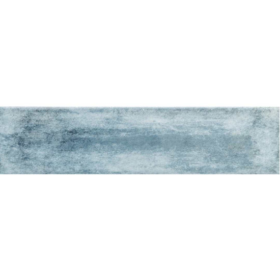 Avila 3" x 12" Blue Ceramic Glossy Tile