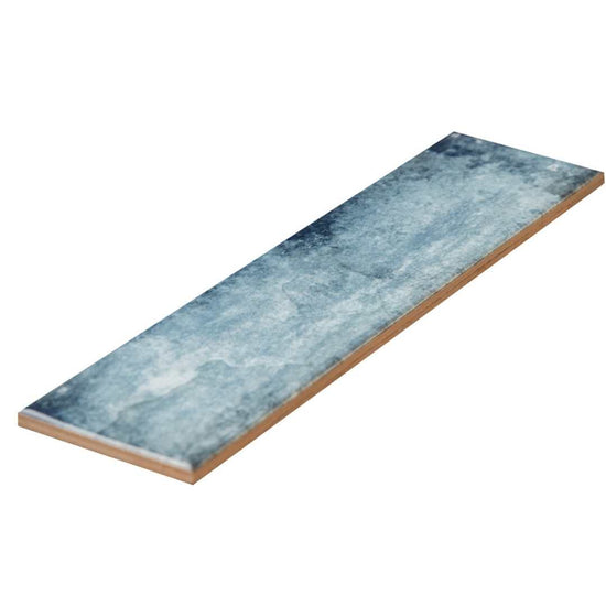 Avila 3" x 12" Blue Ceramic Glossy Tile
