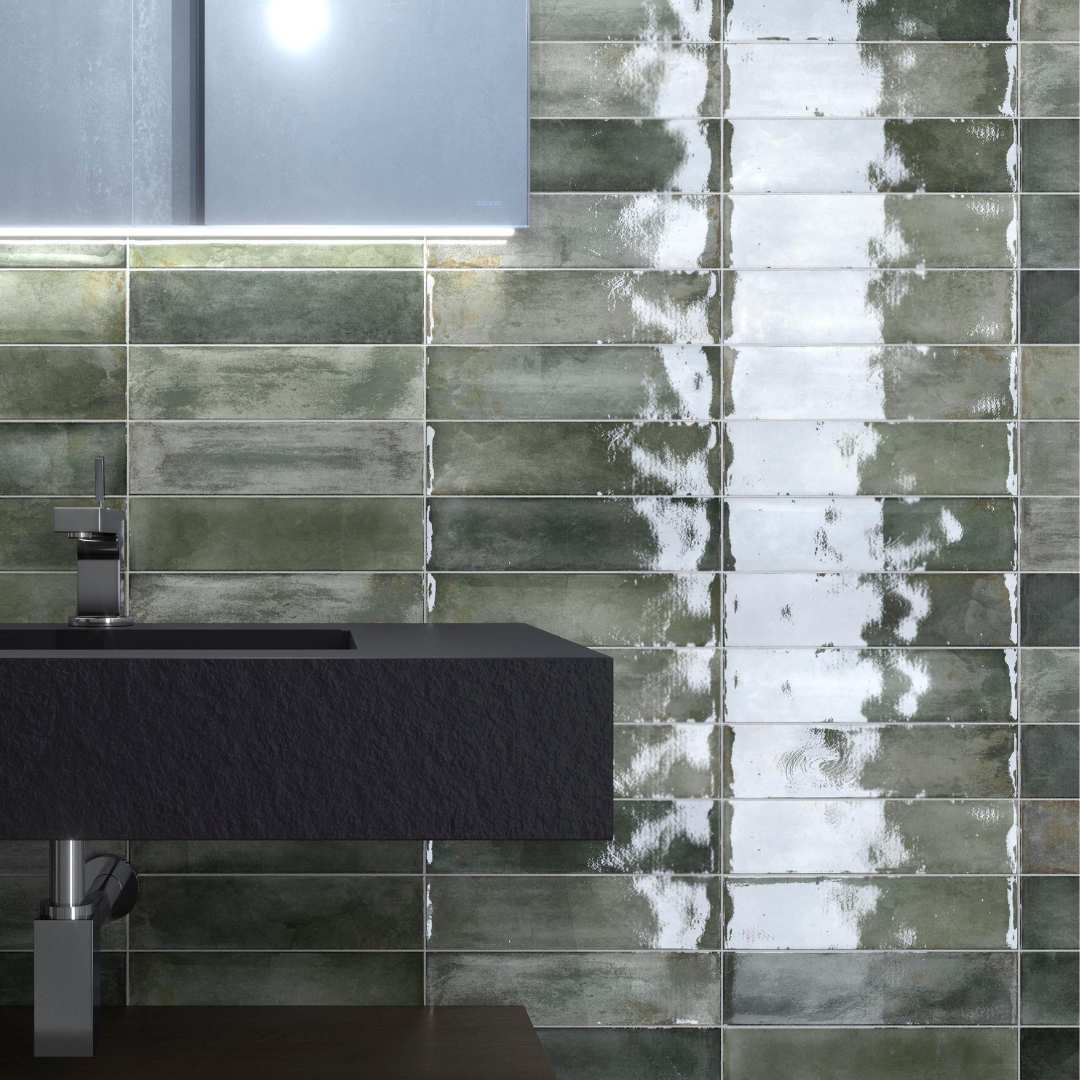 Avila 3" x 12" Ceramic Brick Look Subway Wall Tile