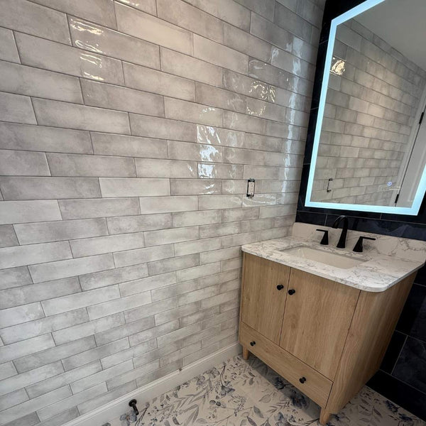 Avila 3" x 12" Ceramic Brick Look Subway Wall Tile