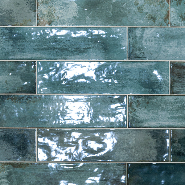 Avila 3"x12" Sage Ceramic Glossy Tile