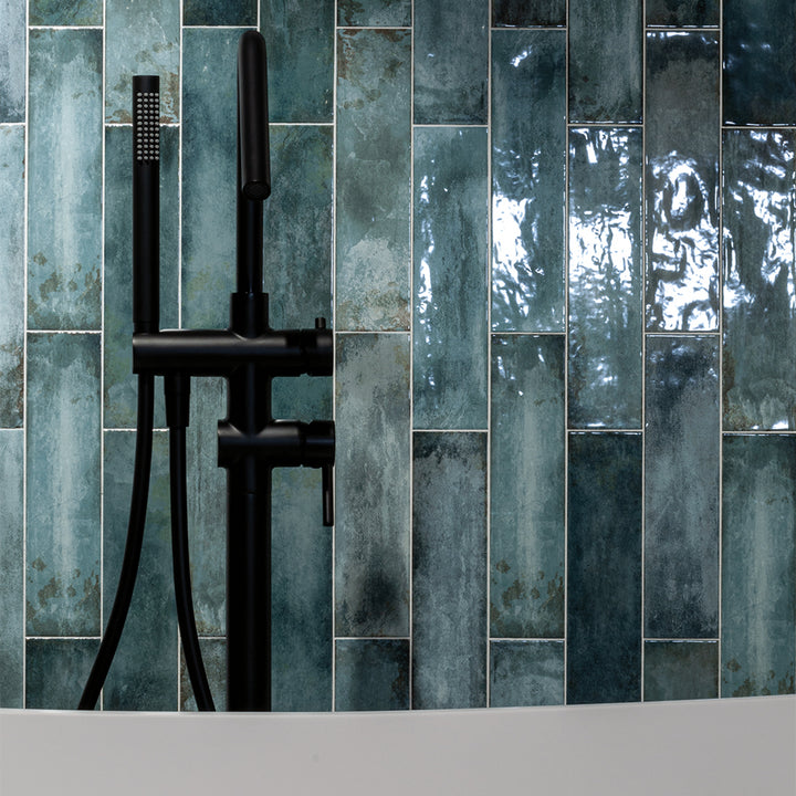 Avila 3"x12" Sage Ceramic Glossy Tile