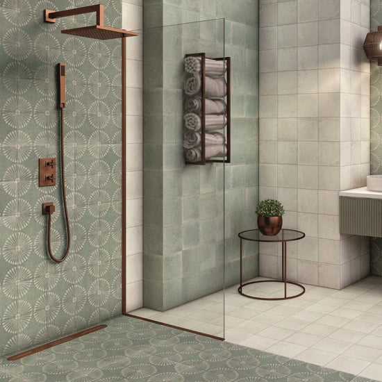 Amanecer 8"x8" Porcelain Satin Tile