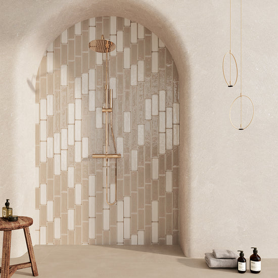 Coast 2.5"x8" Arena Base Porcelain Glossy Tile