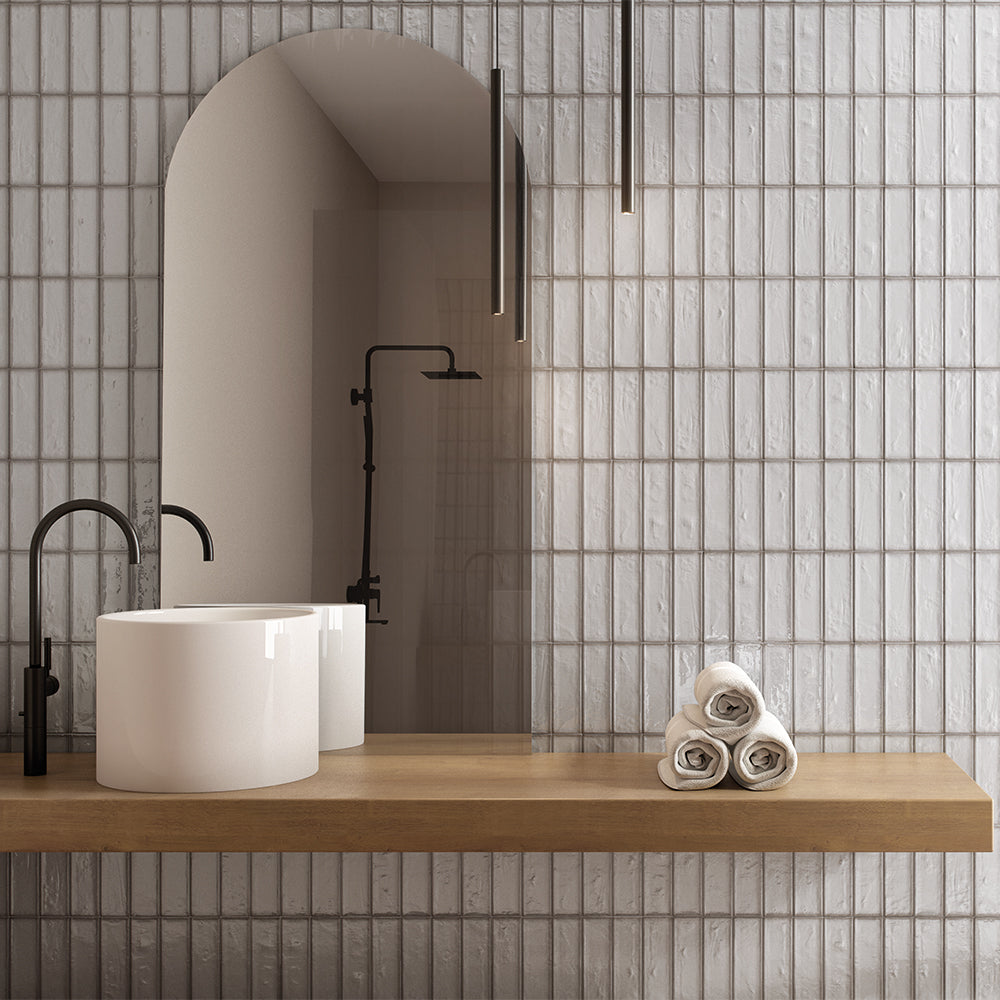 Coast 2.5"x8" Humo Porcelain Glossy Tile