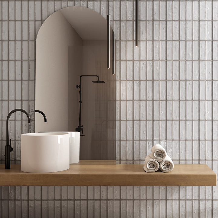 Coast 2.5"x8" Humo Porcelain Glossy Tile