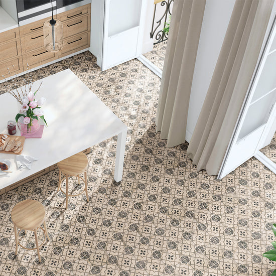 Carys 8"x8" Porcelain Satin Tile