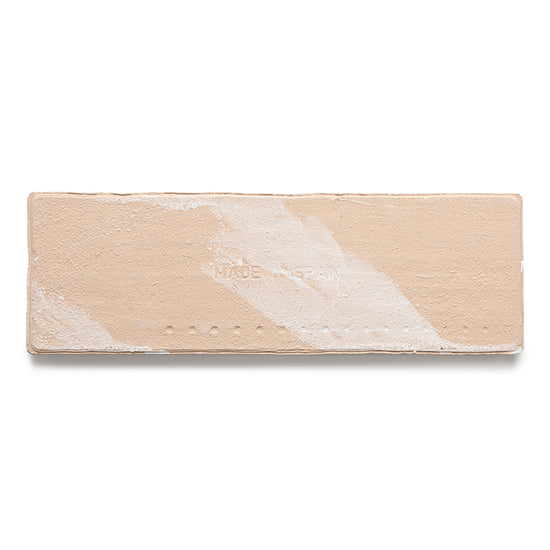 Zellige 2.5"x8" All White Ceramic Glossy Tile