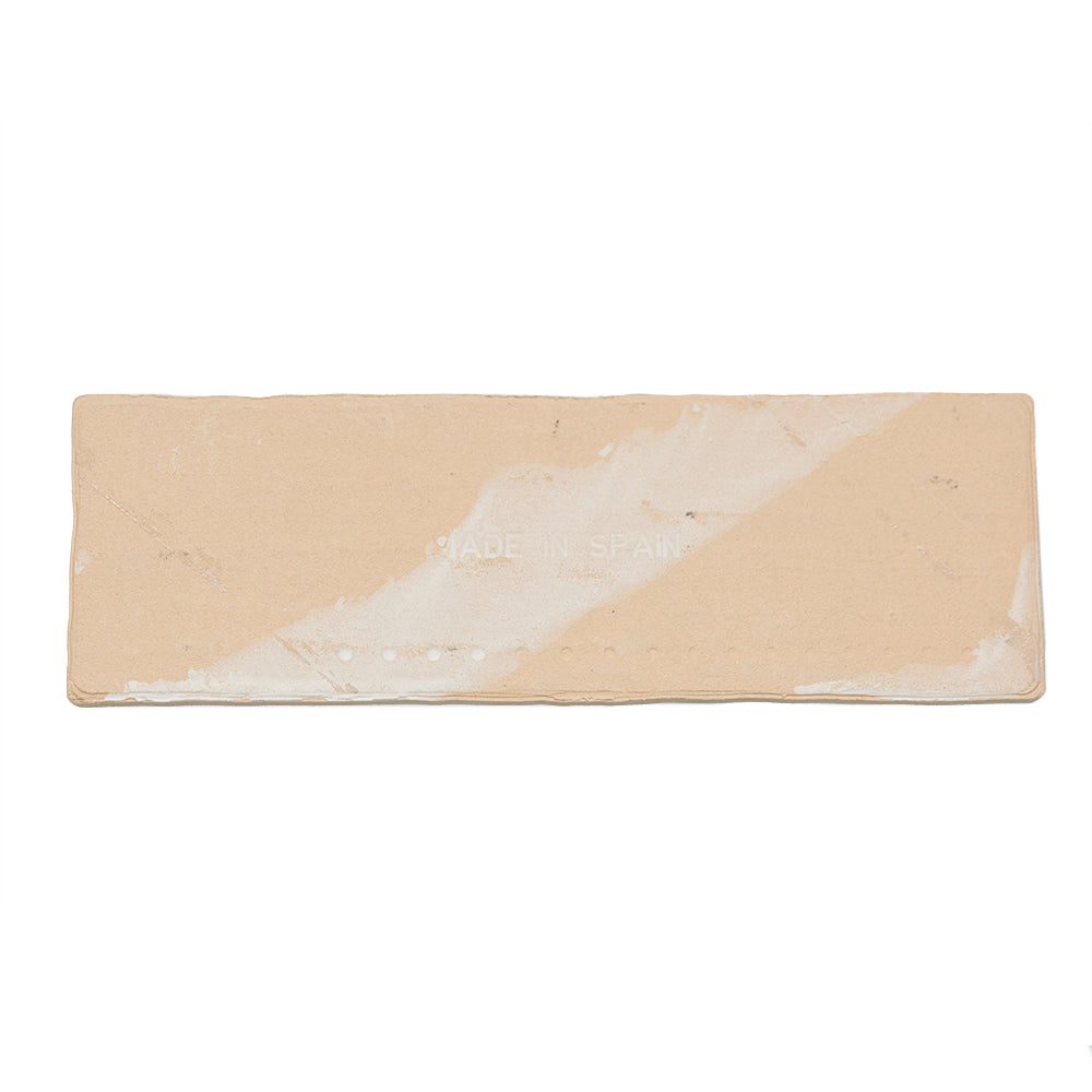Zellige 2.5 "x 8" Blanco Ceramic Glossy Tile