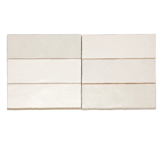 Zellige 2.5" x 8" Glossy Ceramic Wall Tile