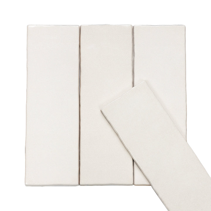 Zellige 2.5" x 8" Glossy Ceramic Wall Tile