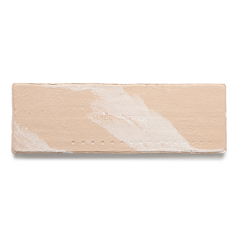 Zellige 2.5"x8" Light Ceramic Glossy Tile