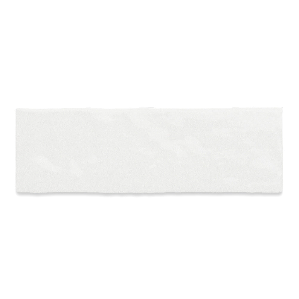 Zellige 2.5"x8" Light Ceramic Glossy Tile