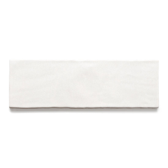 Zellige 2.5"x8" Light Ceramic Glossy Tile