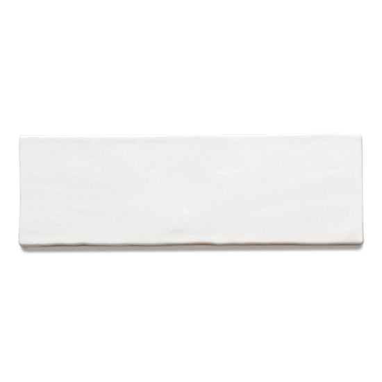 Zellige 2.5"x8" Light Ceramic Glossy Tile