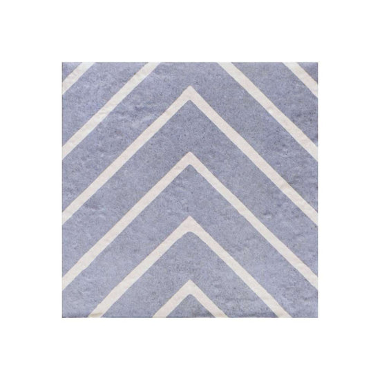 Verity Woven 8" x 8" Azul Porcelain Matte Tile