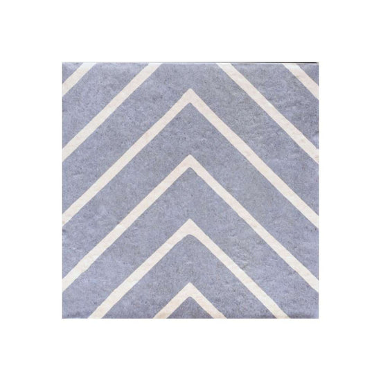 Verity Woven 8" x 8" Azul Porcelain Matte Tile