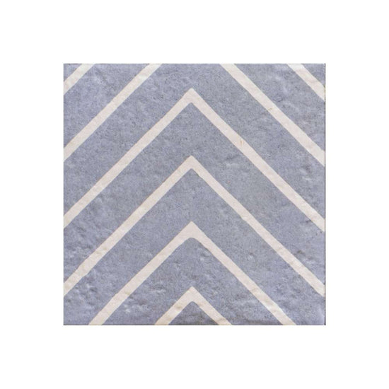 Verity Woven 8" x 8" Azul Porcelain Matte Tile