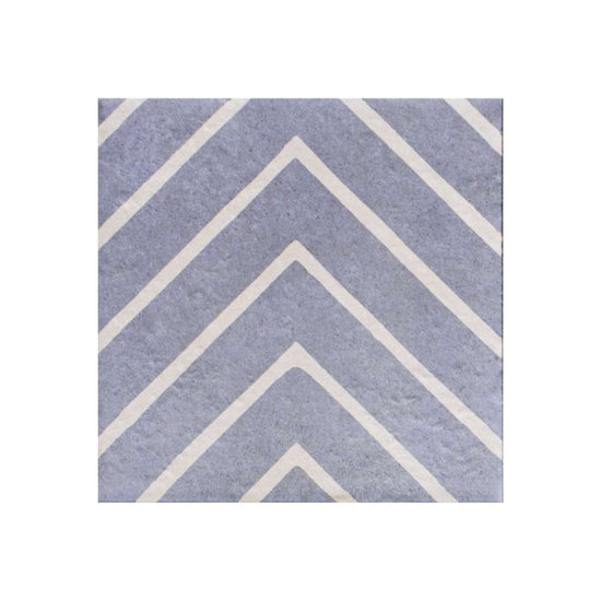 Verity Woven 8" x 8" Azul Porcelain Matte Tile