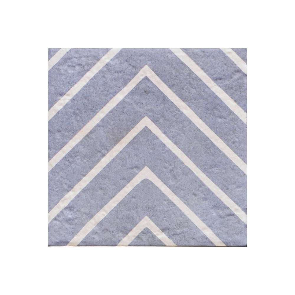 Verity Woven 8" x 8" Azul Porcelain Matte Tile