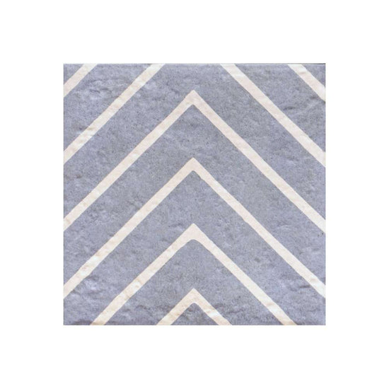 Verity Woven 8" x 8" Azul Porcelain Matte Tile