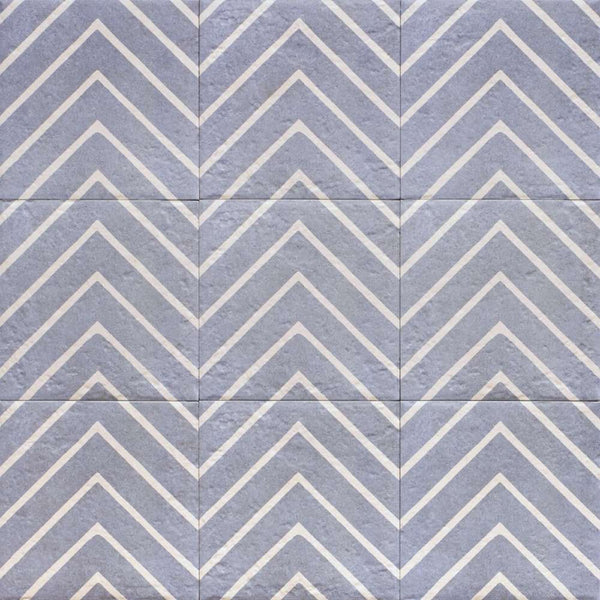 Verity Woven 8" x 8" Azul Porcelain Matte Tile