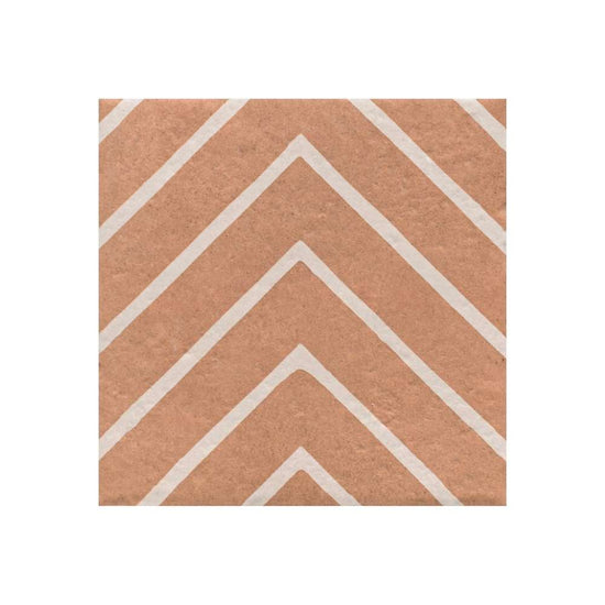 Verity Woven 8" x 8" Cotto Porcelain Matte Tile