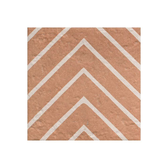 Verity Woven 8" x 8" Cotto Porcelain Matte Tile