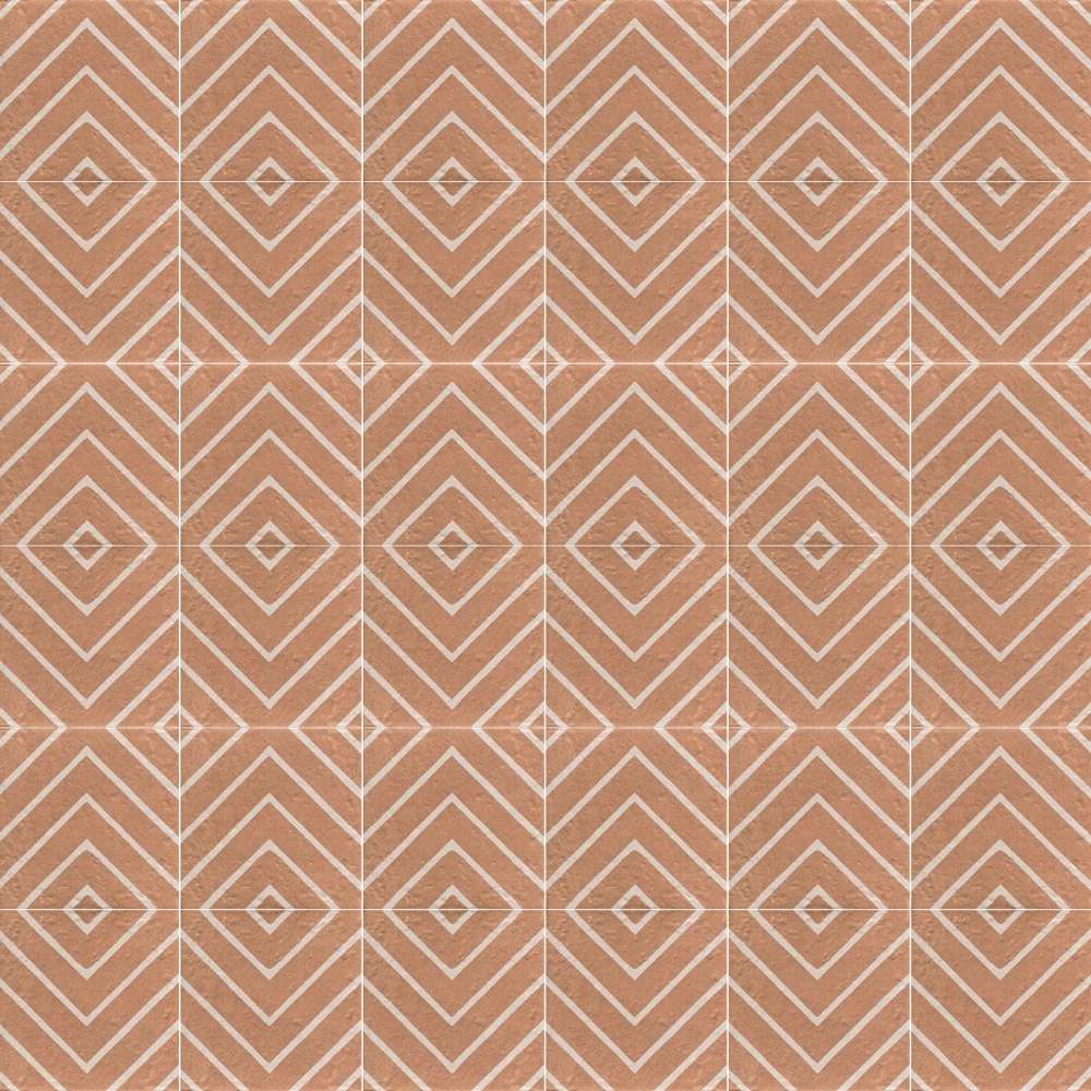 Verity Woven 8" x 8" Cotto Porcelain Matte Tile