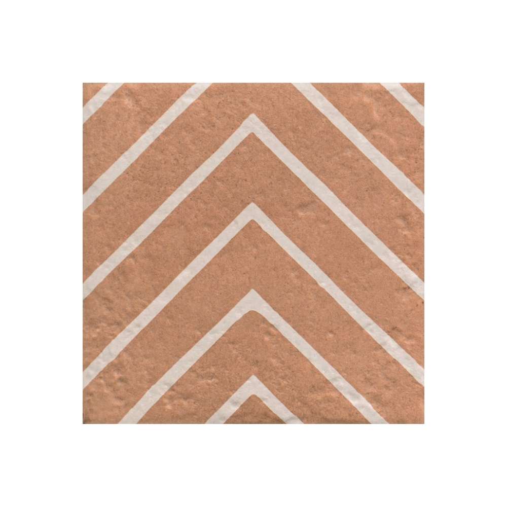 Verity Woven 8" x 8" Cotto Porcelain Matte Tile