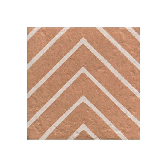 Verity Woven 8" x 8" Cotto Porcelain Matte Tile