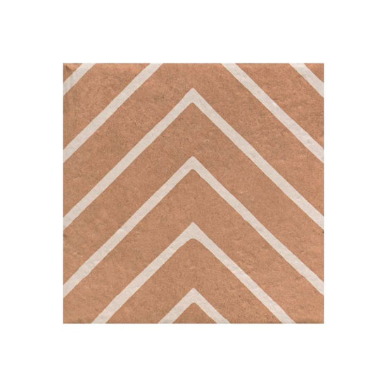 Verity Woven 8" x 8" Cotto Porcelain Matte Tile