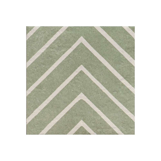 Verity Woven 8" x 8" Verde Porcelain Matte Tile